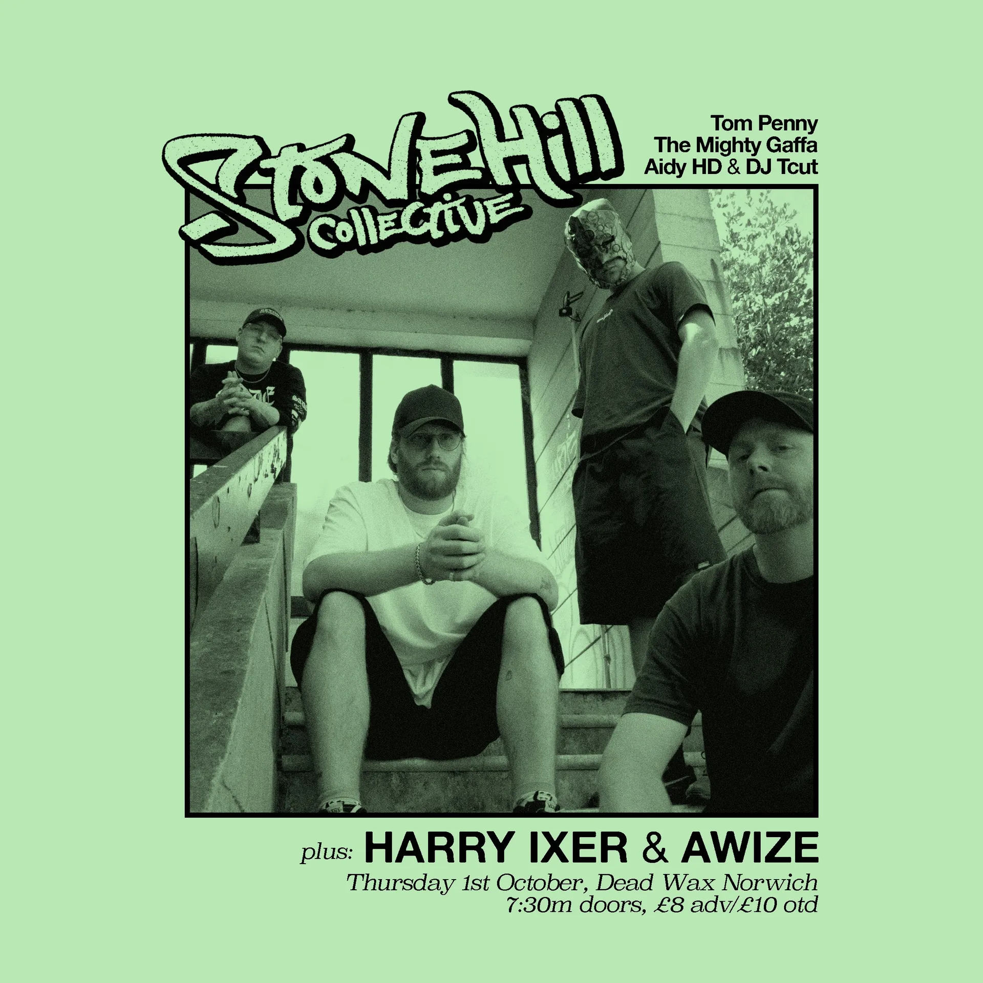Stonehill Collective + Harry Ixer + Awize at Dead Wax Norwich