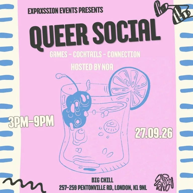 Exprxssion Events: Queer Social at Big Chill House