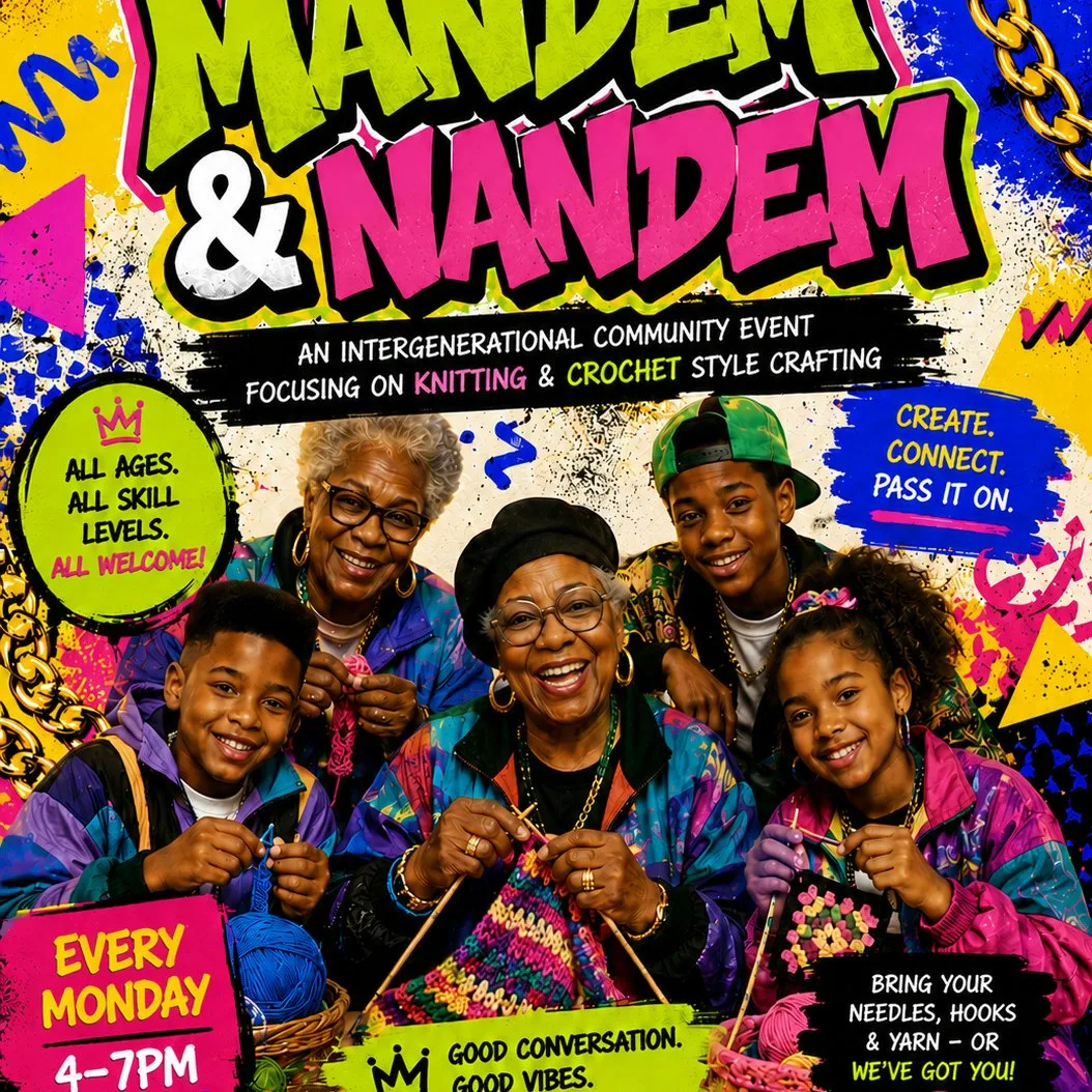 MANDEM & NANDEM: INTERGENERATIONAL CRAFT at Prince of Peckham