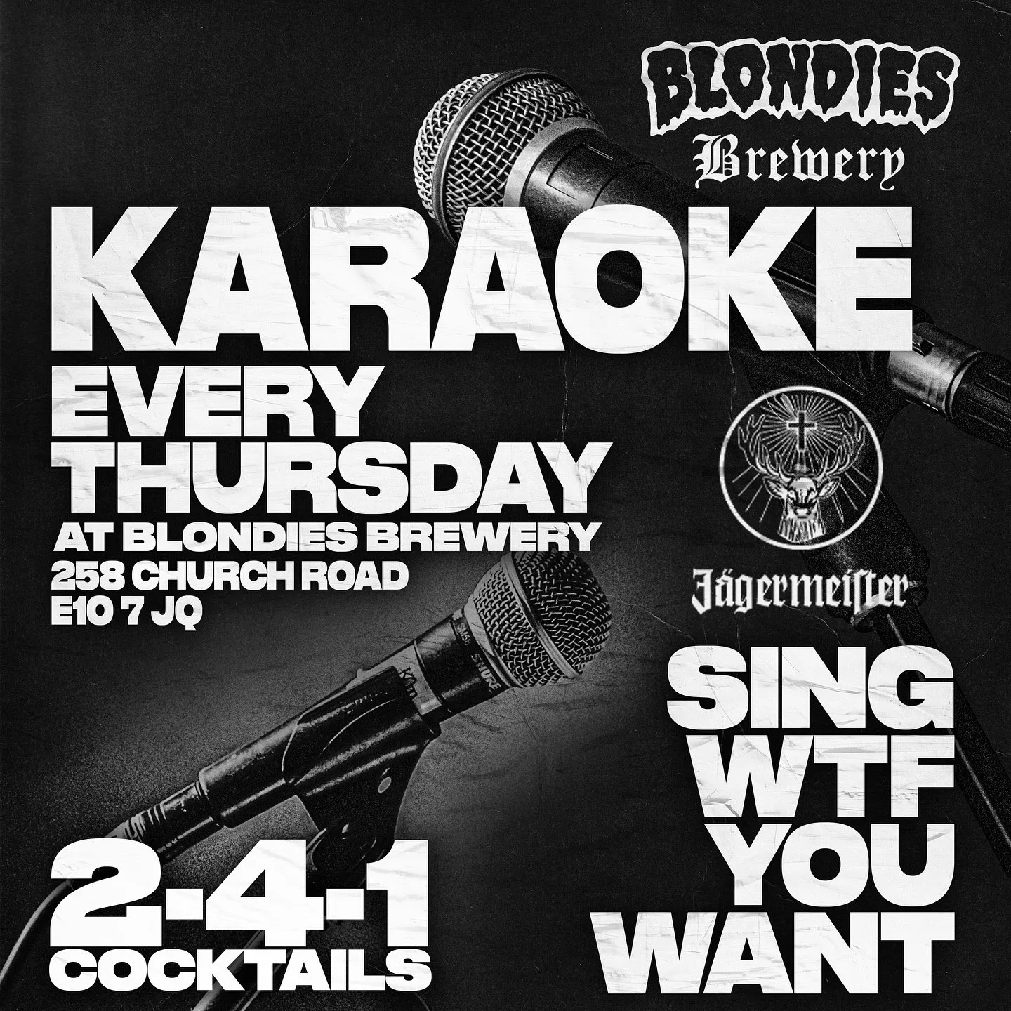 Karaoke Thursdays / 2-4-1 Cocktails at Blondies Brewery