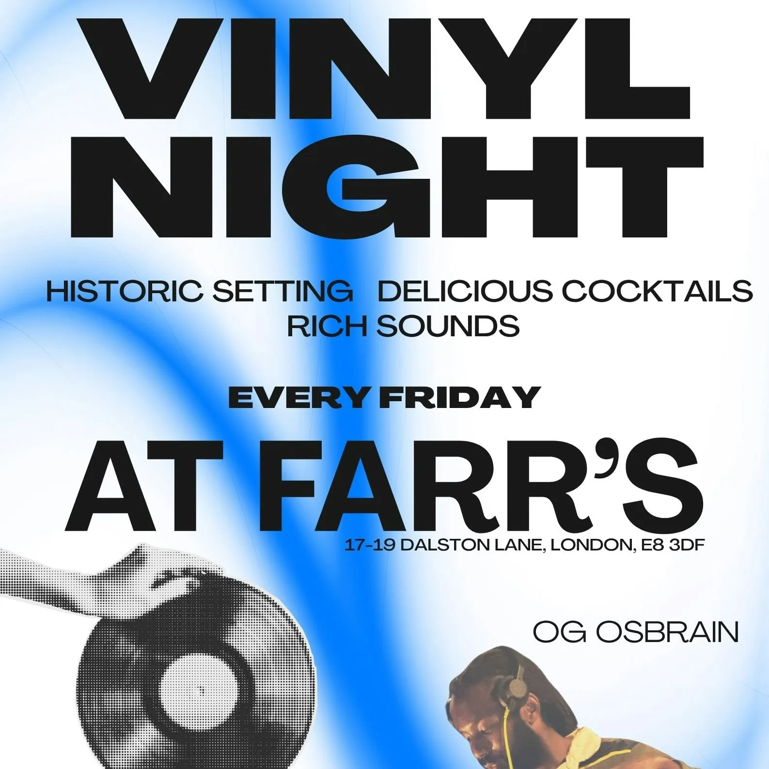 Vinyl Lounge Session at Farr's Dalston