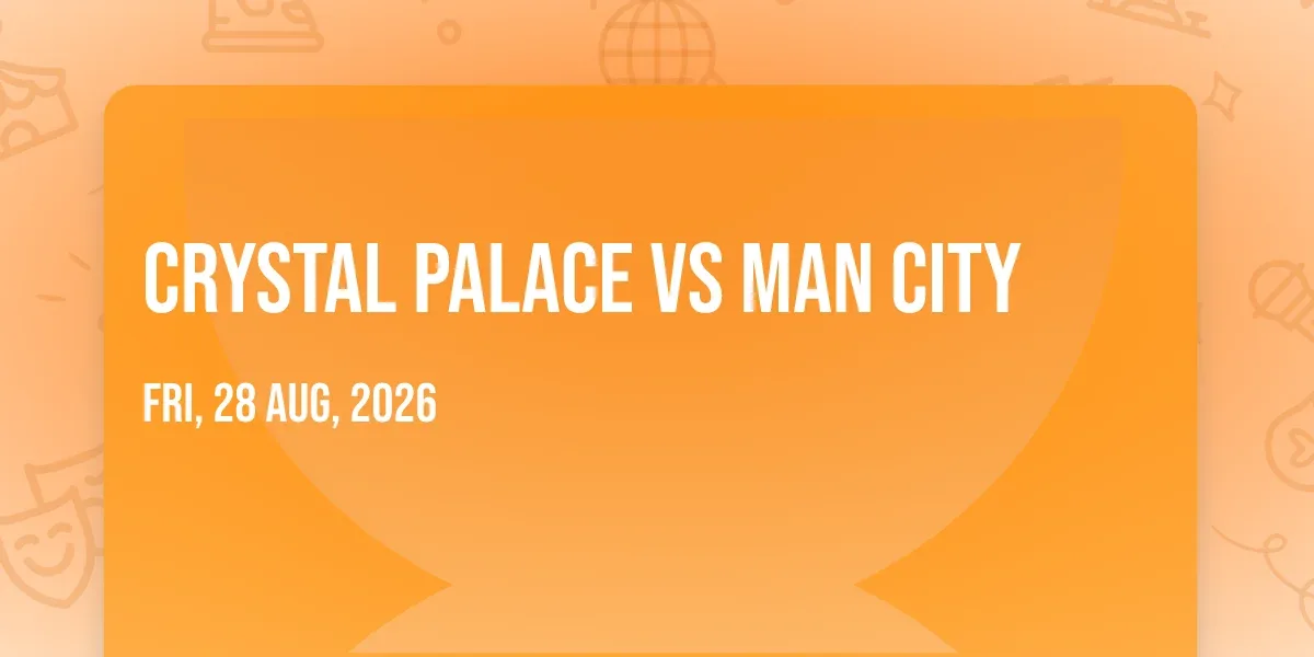 Crystal Palace vs Man City at Boxpark Liverpool