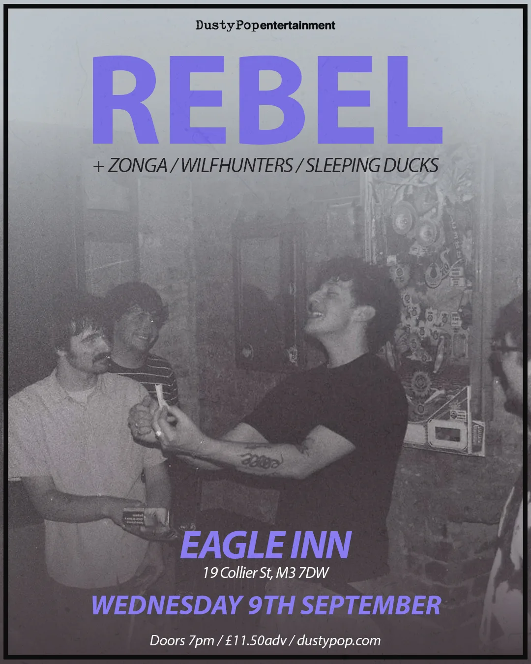 Dusty Pop: Rebel at The Eagle Inn, Salford
