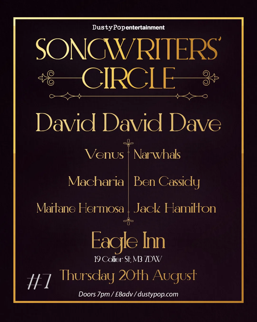 Dusty Pop: Songwriters’ Circle #7