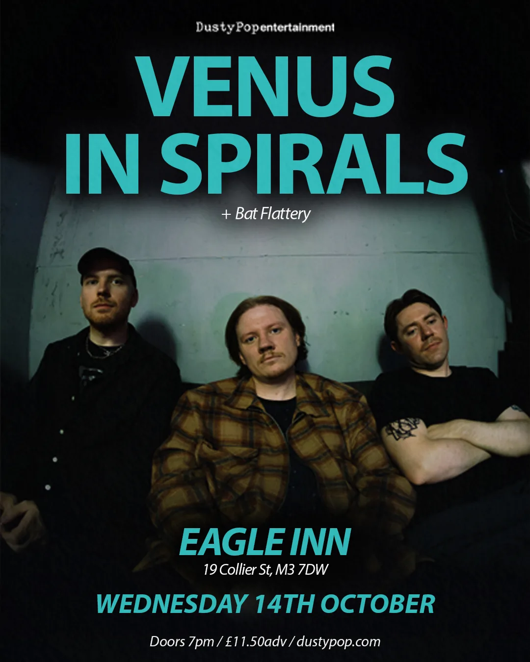 Dusty Pop: Venus In Spirals at The Eagle Inn, Salford