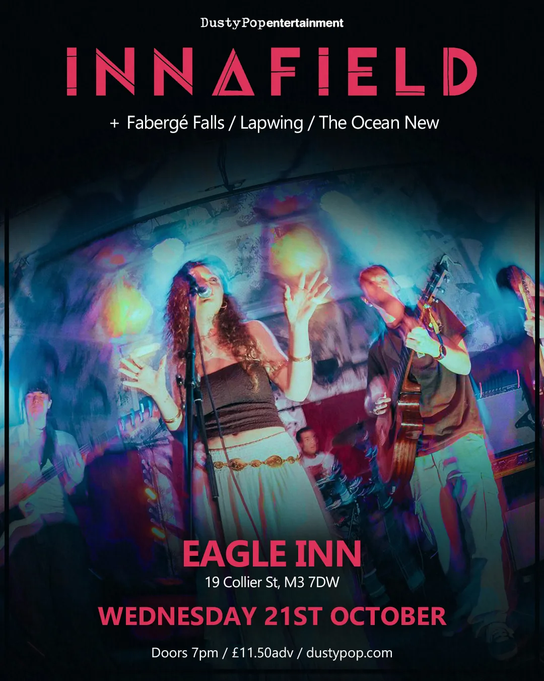 Dusty Pop: Innafield at The Eagle Inn, Salford