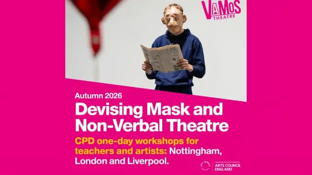 Devising Mask and Non-Verbal Theatre CPD at Liverpool EV1
