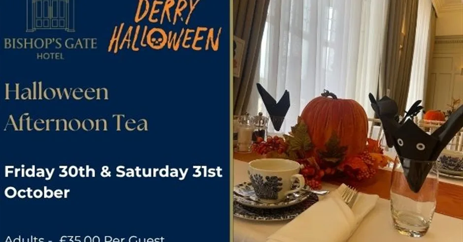 Halloween Afternoon Tea at Bishop's Gate Hotel