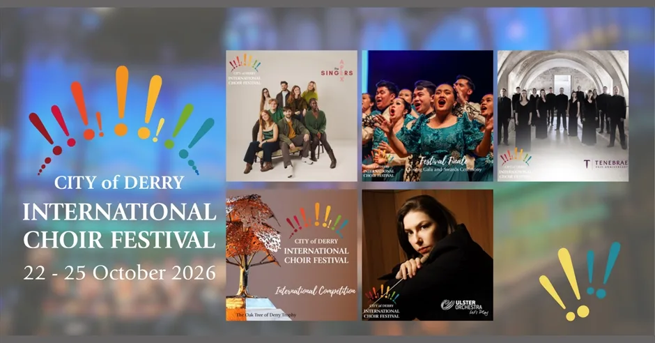 City of Derry International Choir Festival 2026 at Newmarket Street