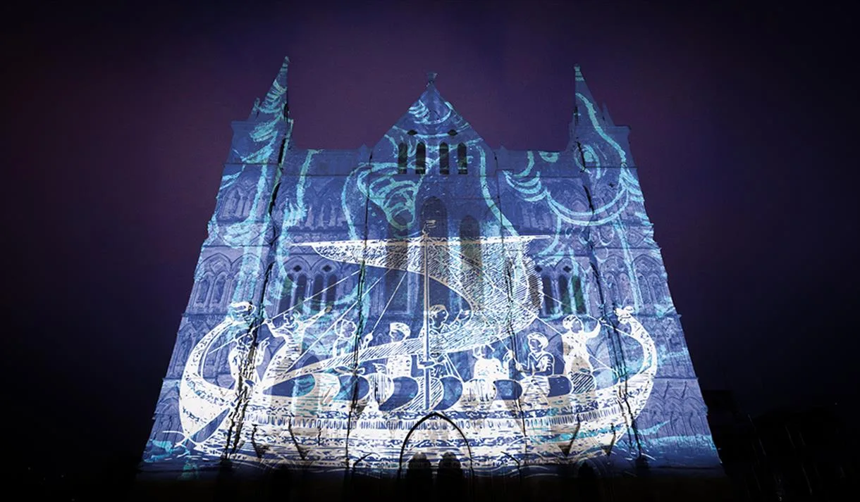 Sarum Lights at Salisbury Cathedral at Salisbury Cathedral