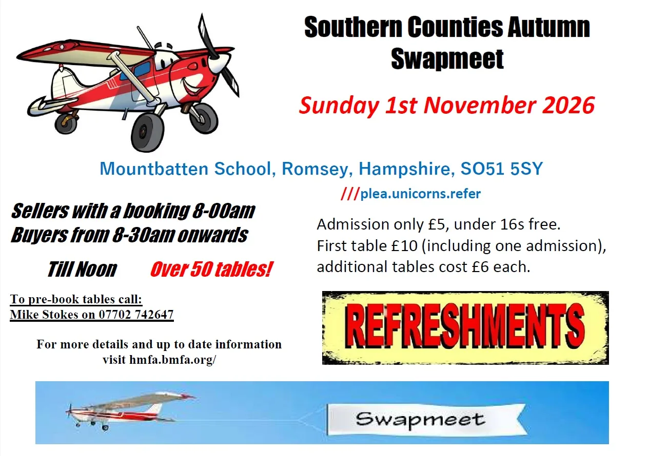 Southern Counties Autumn Swapmeet at The Bwlch