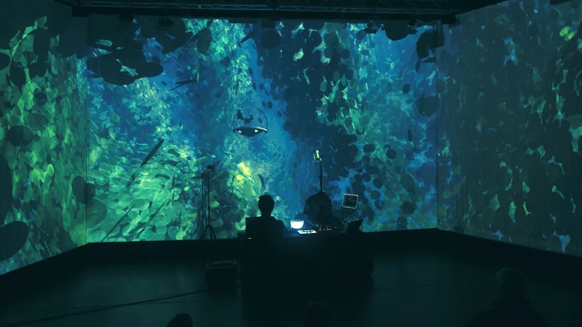 Sonica: Underwater - An-Ting & Ian Gallagher // PanOrama - Dali de Saint Paul, Lia Mazzari & Kathy Hinde at Tramway