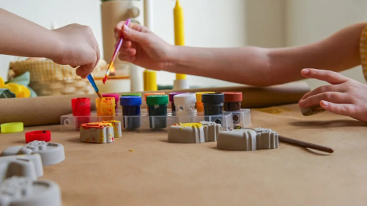 Shuttlecock Crafts🏸 at Provand's Lordship