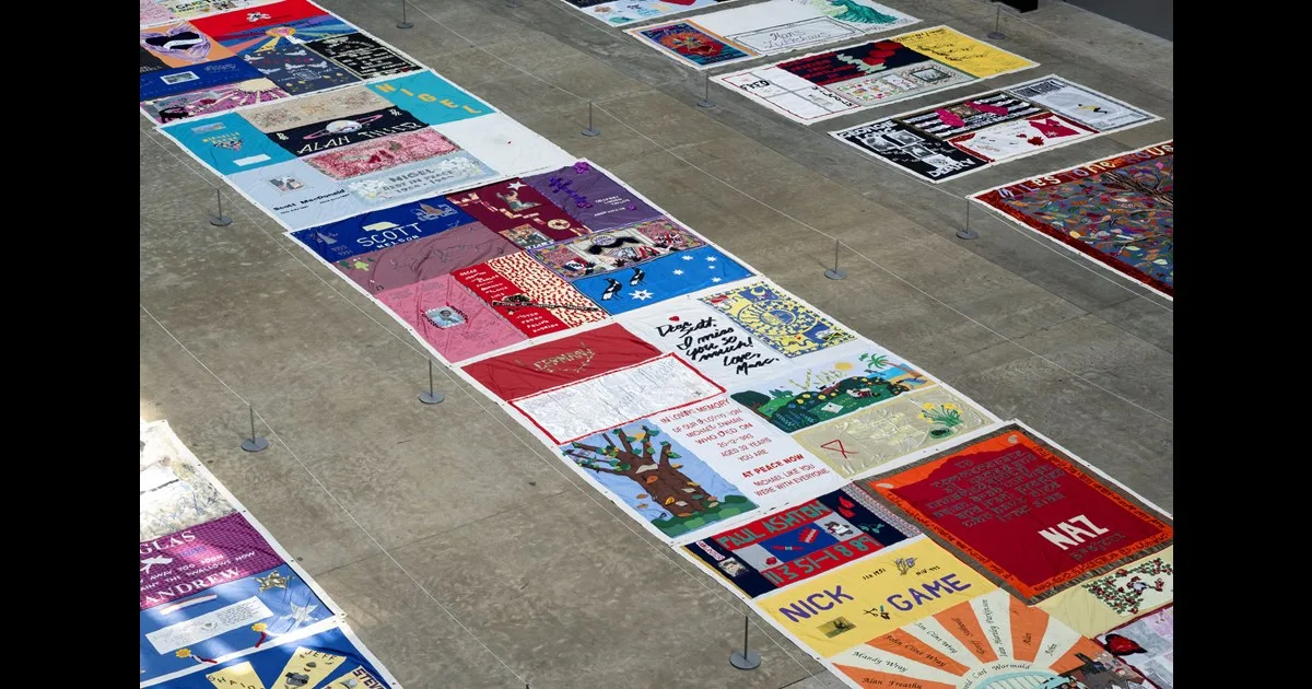 UK AIDS Memorial Quilt Public Programme at Tramway