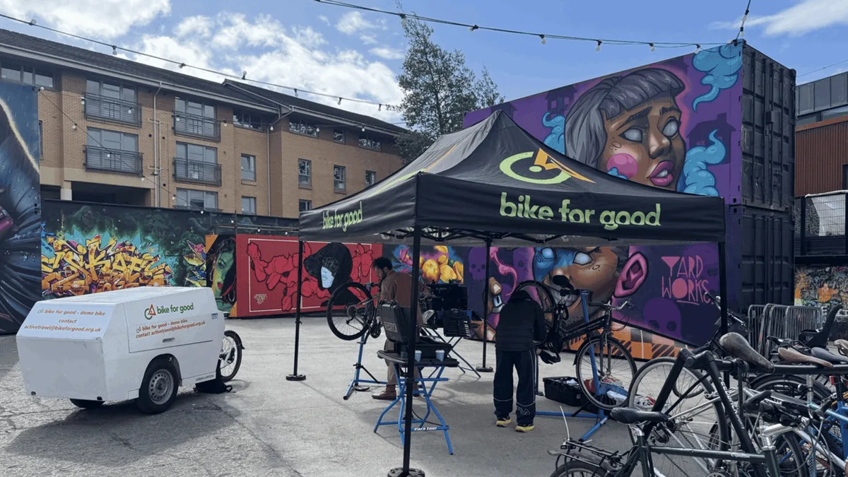 Bike For Good: Dr Bike at Riverside Museum