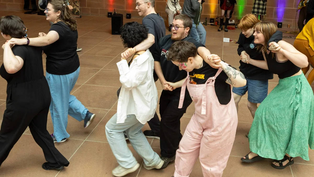 Circle Dancing at The Burrell at The Burrell Collection