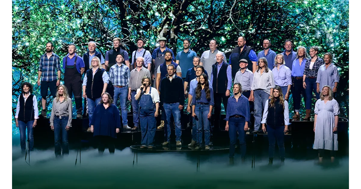 The Hawkstone Farmers Choir at Glasgow Royal Concert Hall