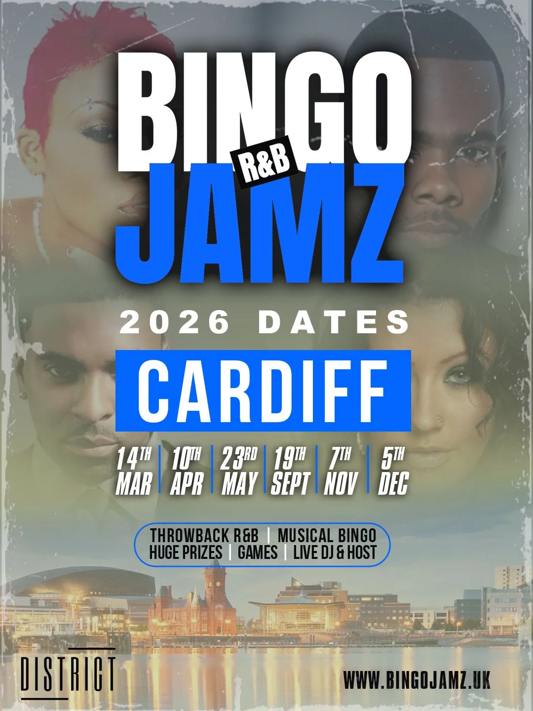 Bingo Jamz Cardiff | 2026 at District Cardiff