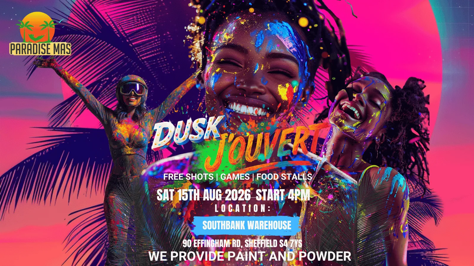 Dusk Jouvert at Southbank Warehouse