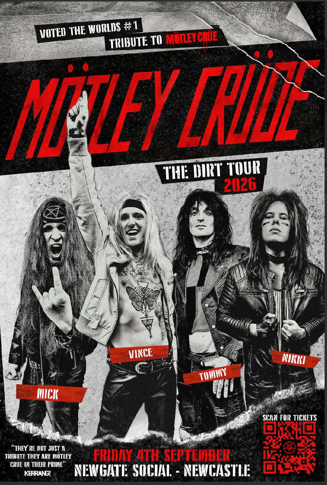 Motley Crude at Newgate Social