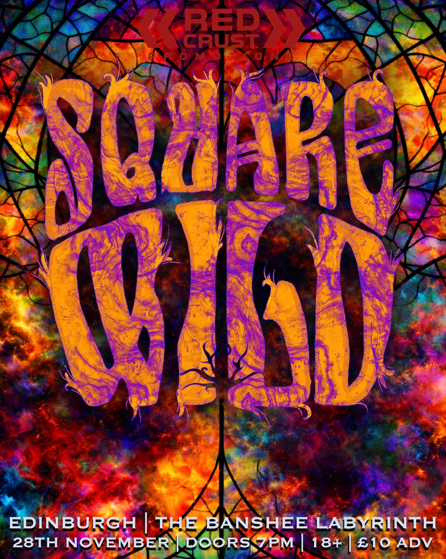 Square Wild | Edinburgh at The Banshee Labyrinth