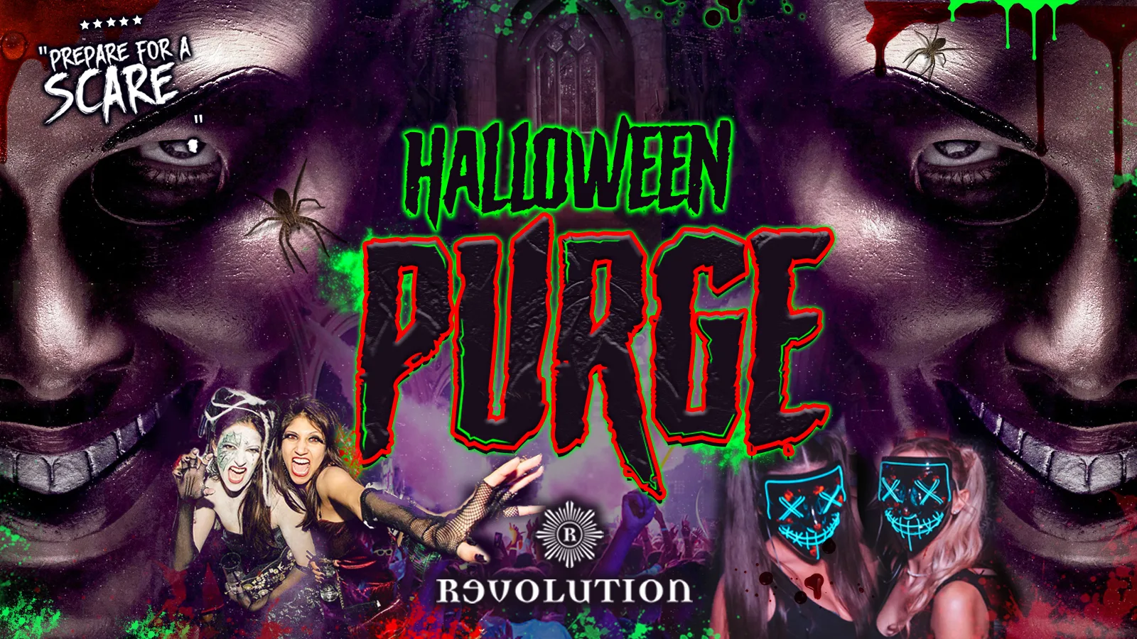 HALLOWEEN PURGE🩸 York's Biggest Halloween Event 🎃 at Revolution York