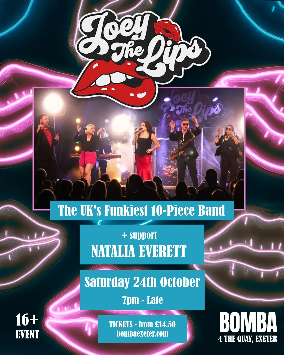 Joey The Lips (10 Piece Funk Band) | 24.10.26 | Bomba Exeter at Bomba