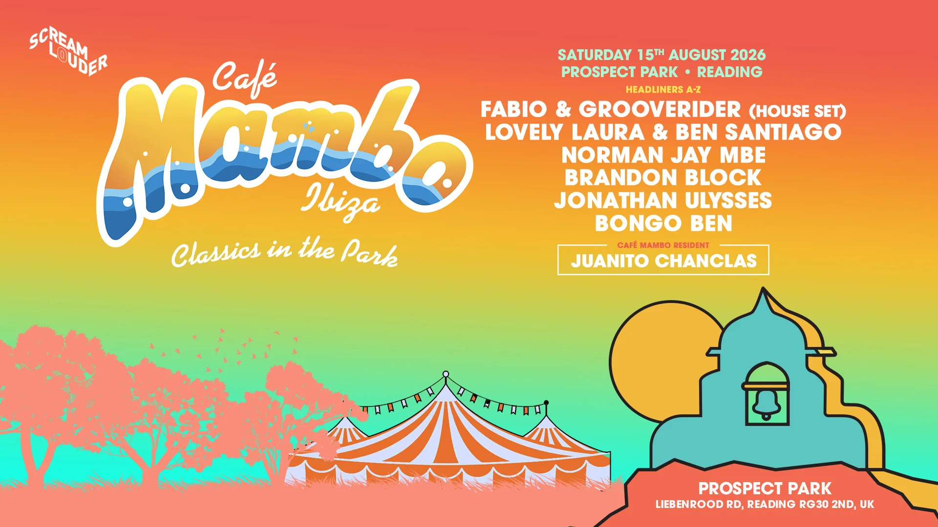 Cafe Mambo Ibiza In The Park Festival Reading at Prospect Park