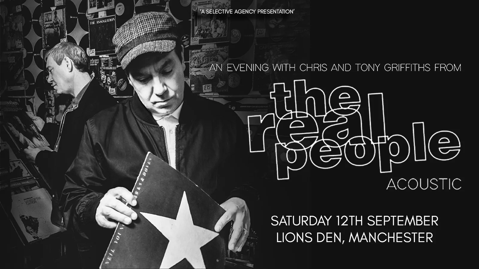 An Evening with The Real People at Lions Den Manchester
