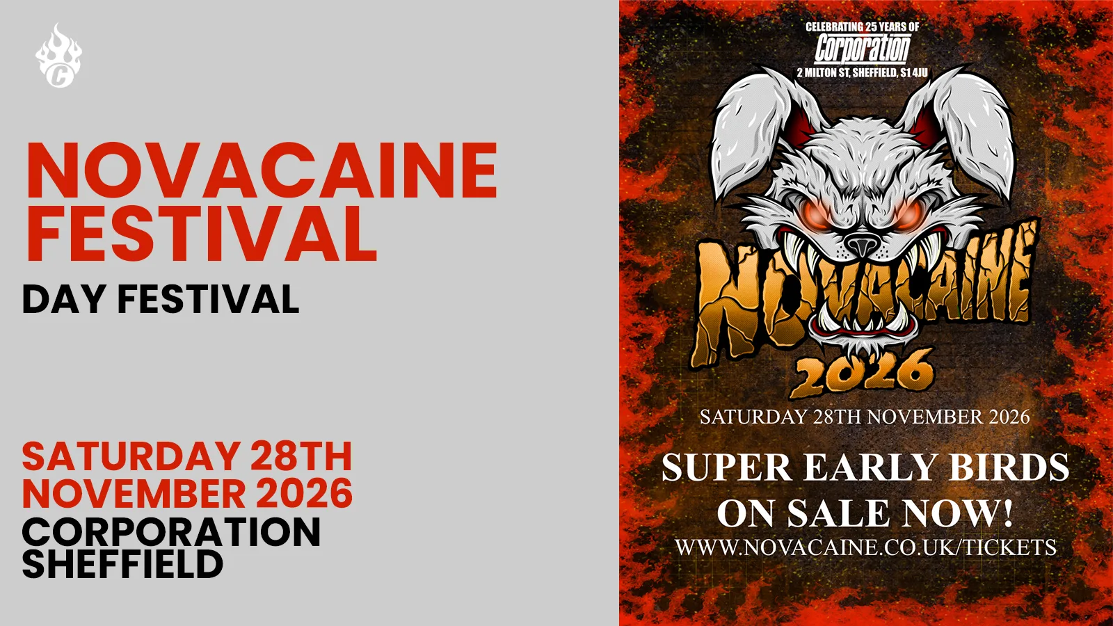 Novacaine Festival at Corporation