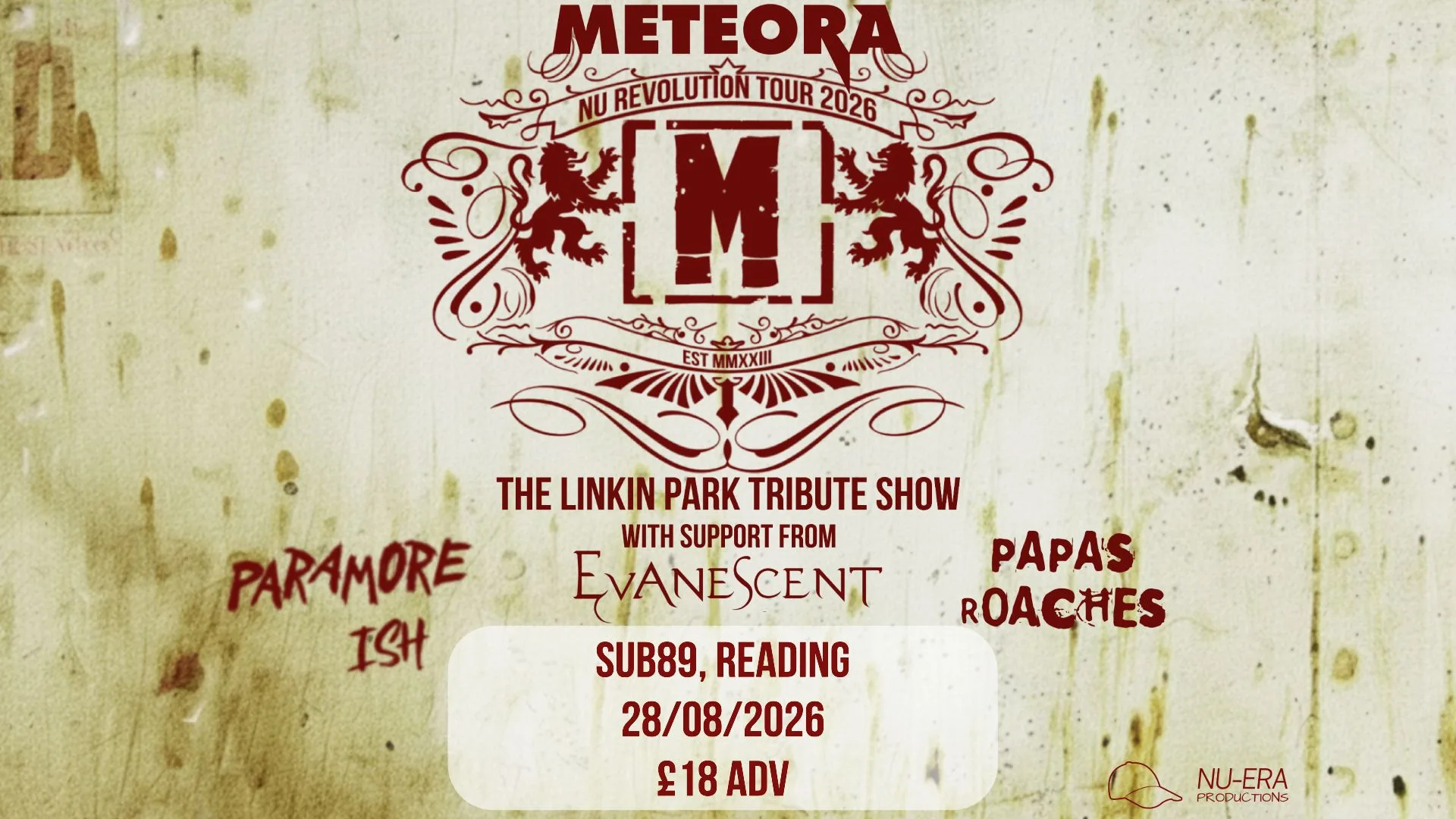 Meteora - The Linkin Park Tribute Show at Sub89