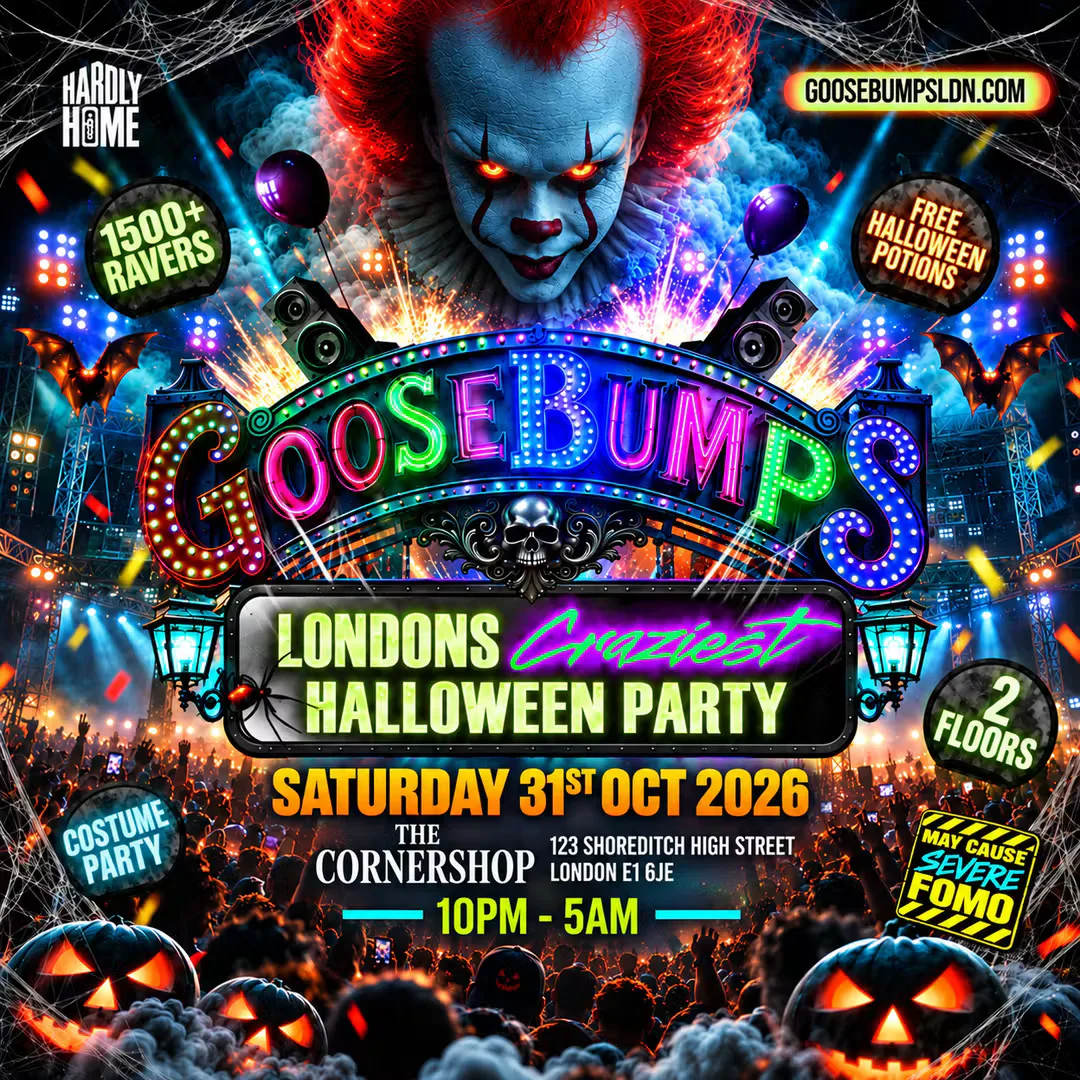 Goosebumps LDN - London's Craziest Halloween Party at The Cornershop Bar