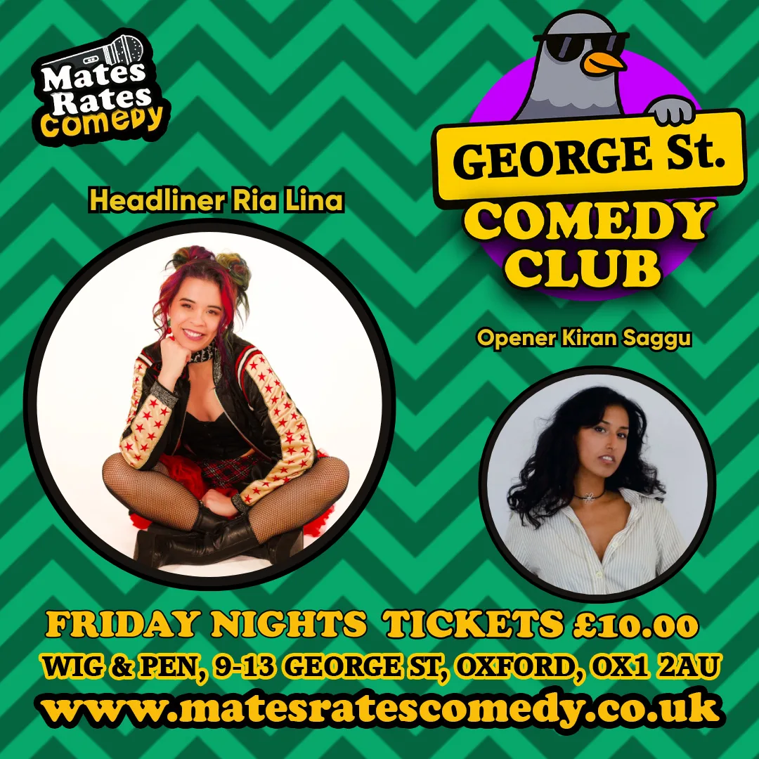 George Street Comedy Club: October 16 at Wig & Pen