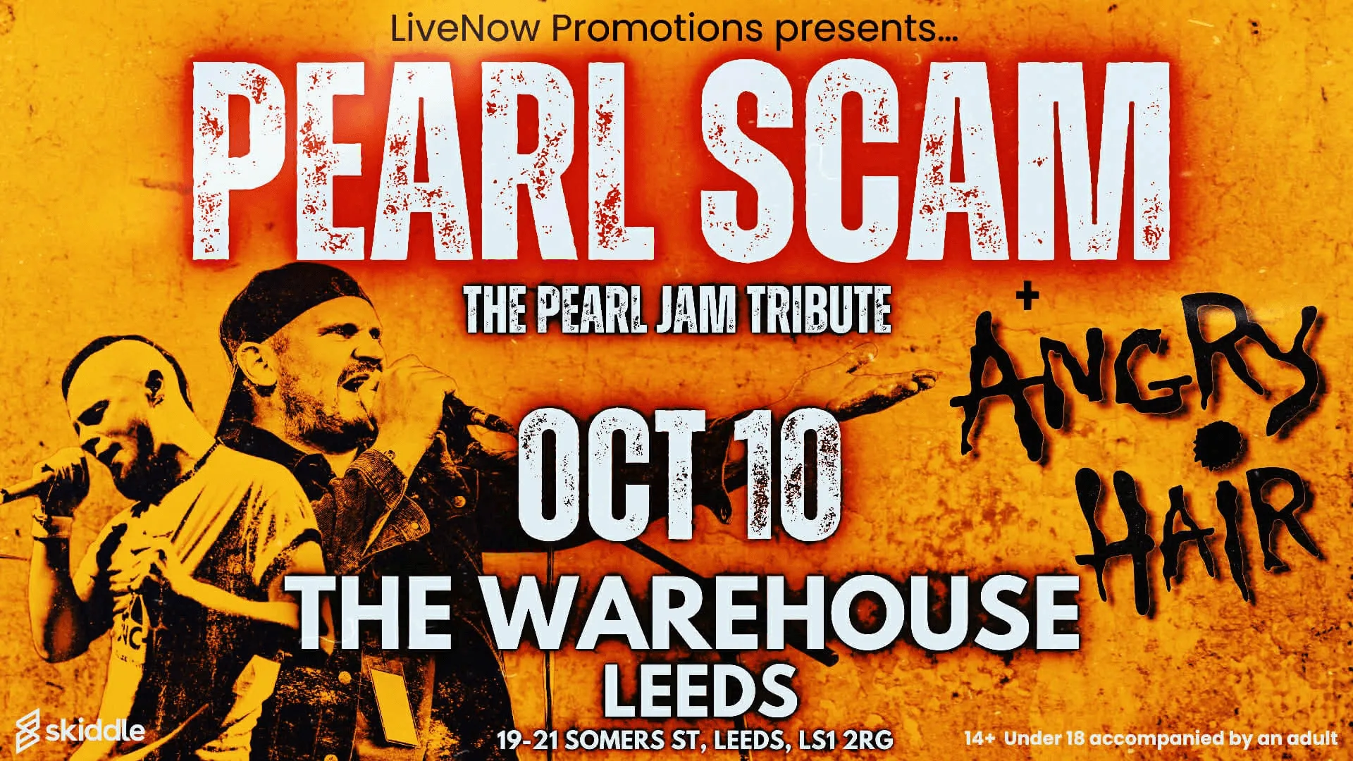 Pearl Scam The Pearl Jam tribute at The Warehouse