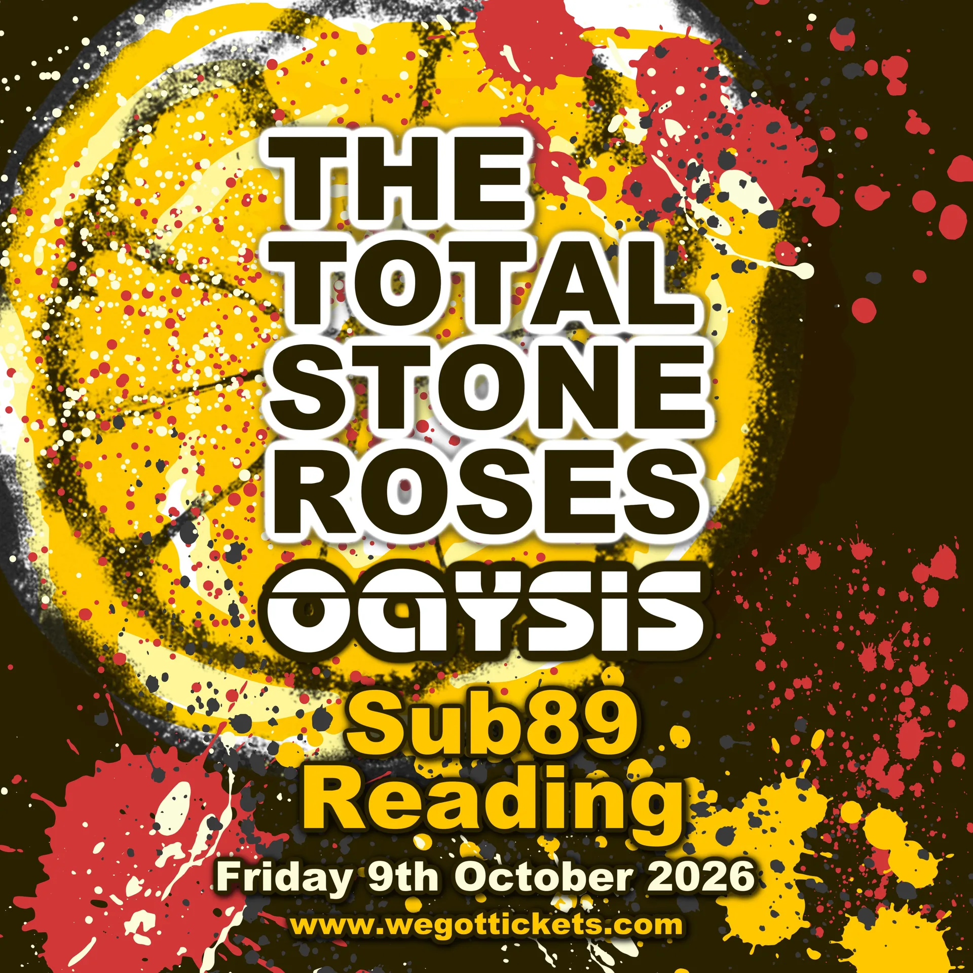 The Total Stone Roses & Oaysis at Sub89