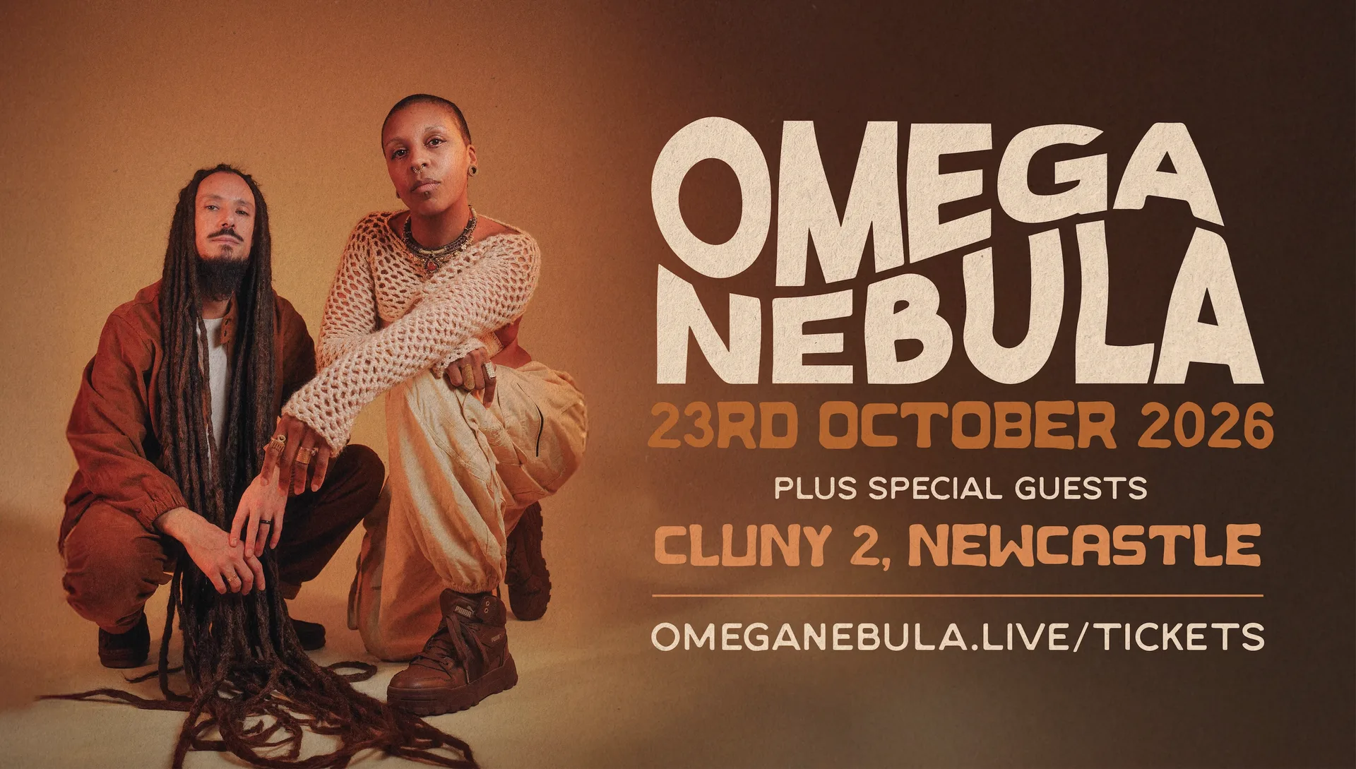OMEGA NEBULA Live @ Cluny 2, Newcastle 23/10/26 at The Cluny