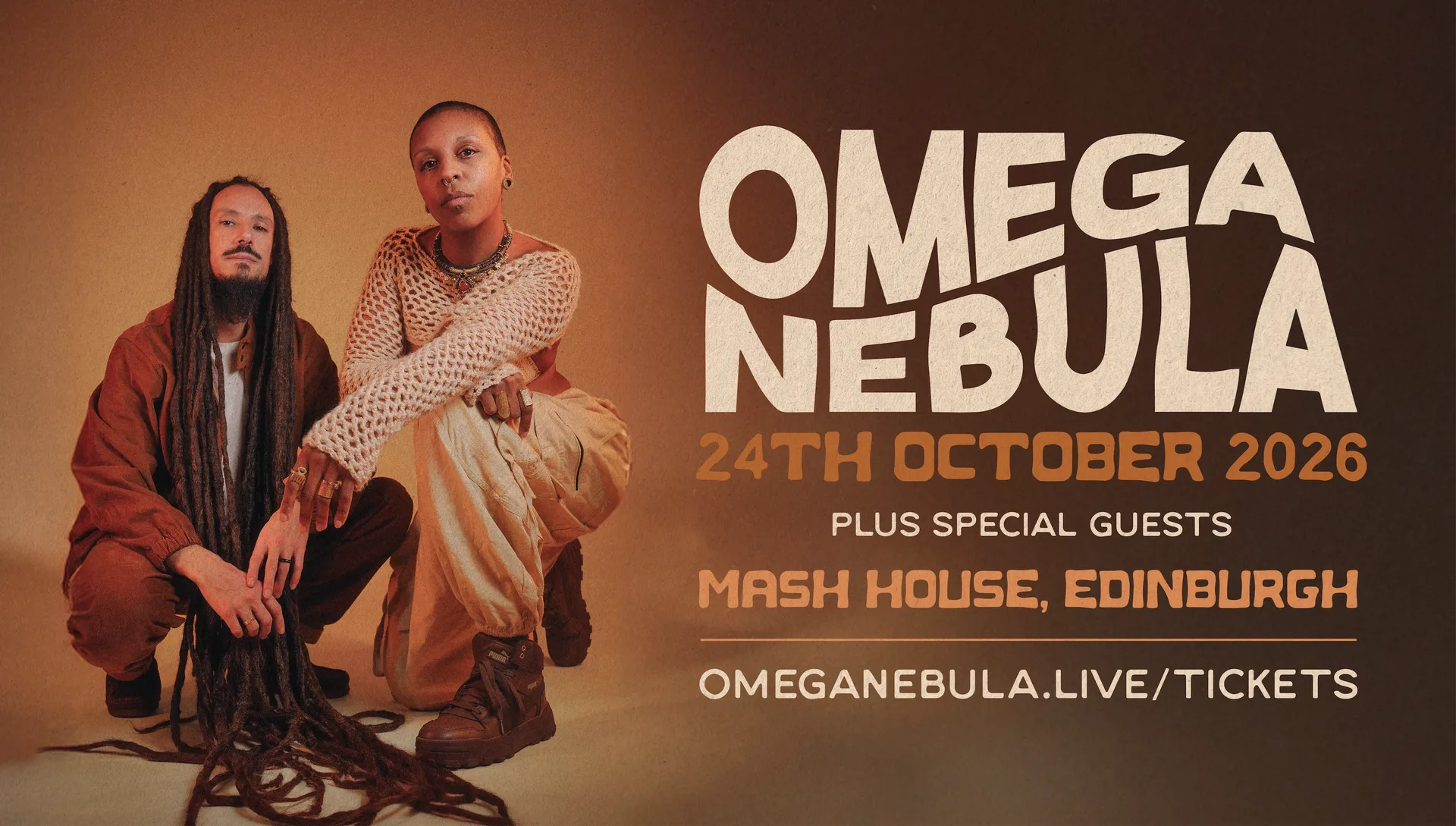 OMEGA NEBULA Live @ The Mash House, Edinburgh 24/10/26 at The Mash House