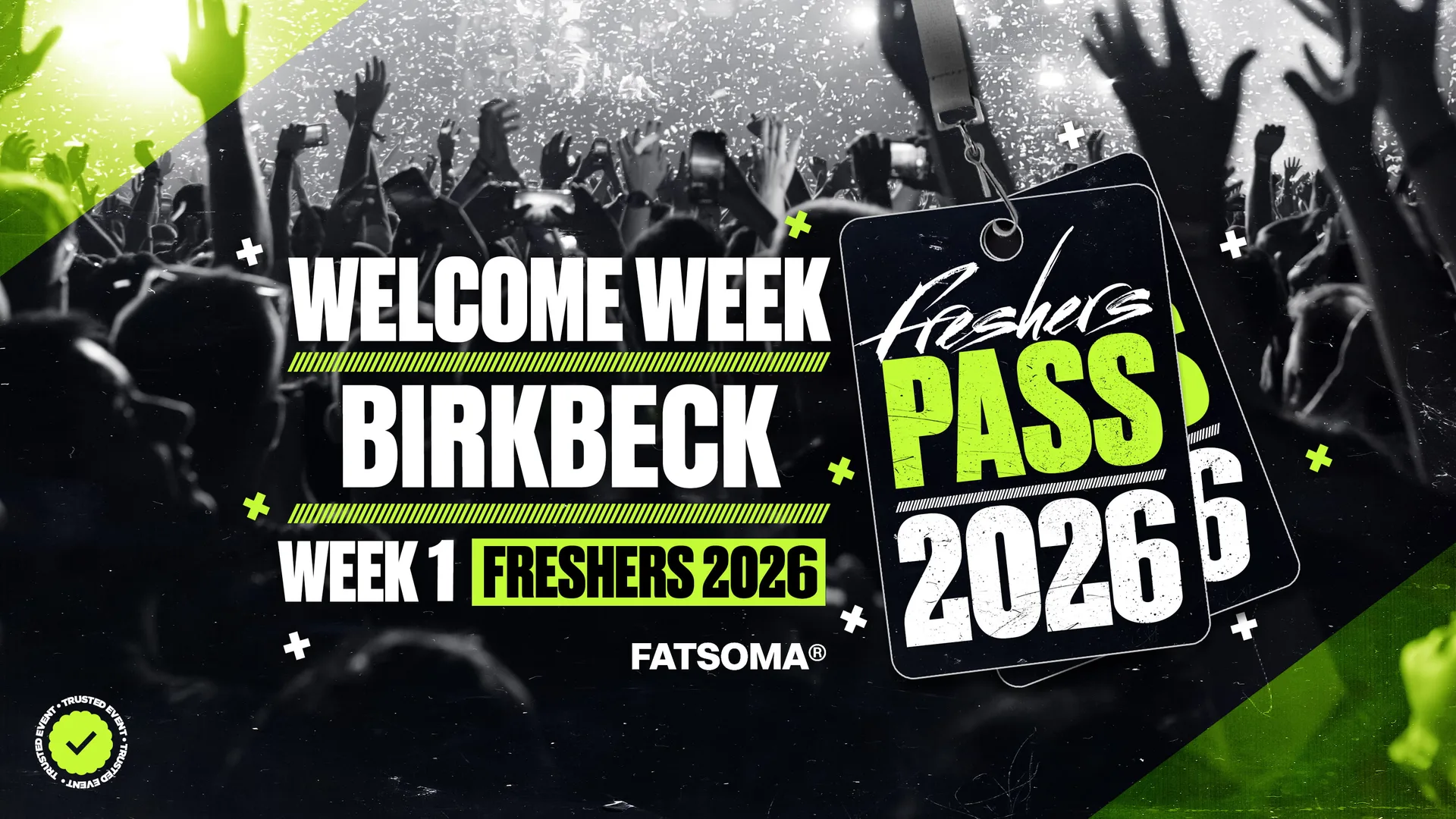 Birkbeck University Freshers Pass 2026 at All the best clubs & venues