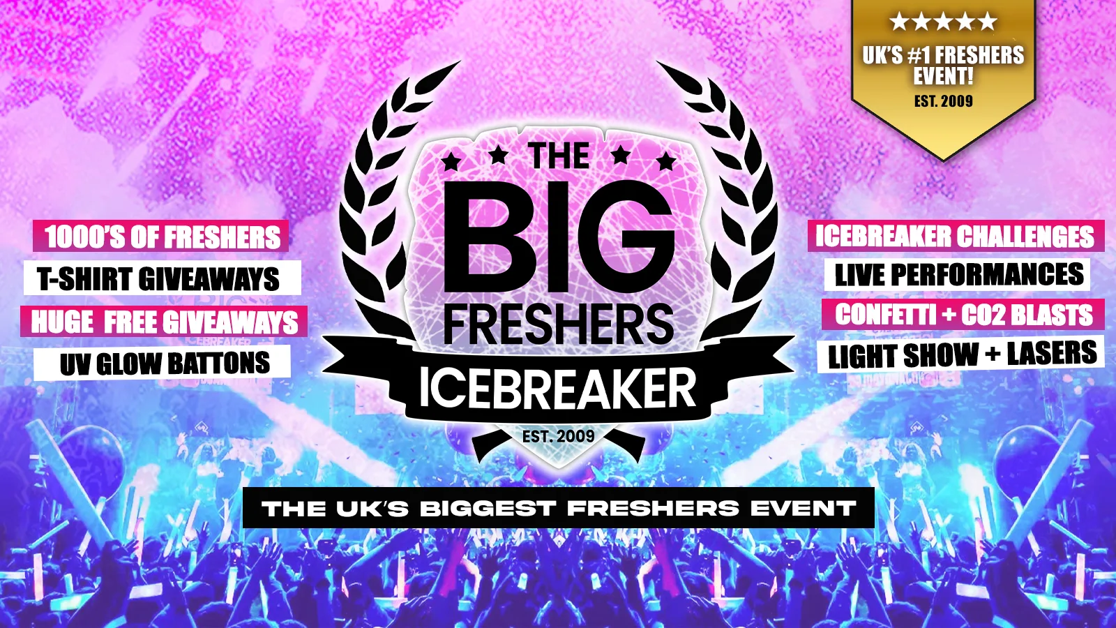 Belfast Big Freshers Icebreaker - UK Largest Freshers Events - Sold Out 10 Years Running 🏆 at The Botanic Inn