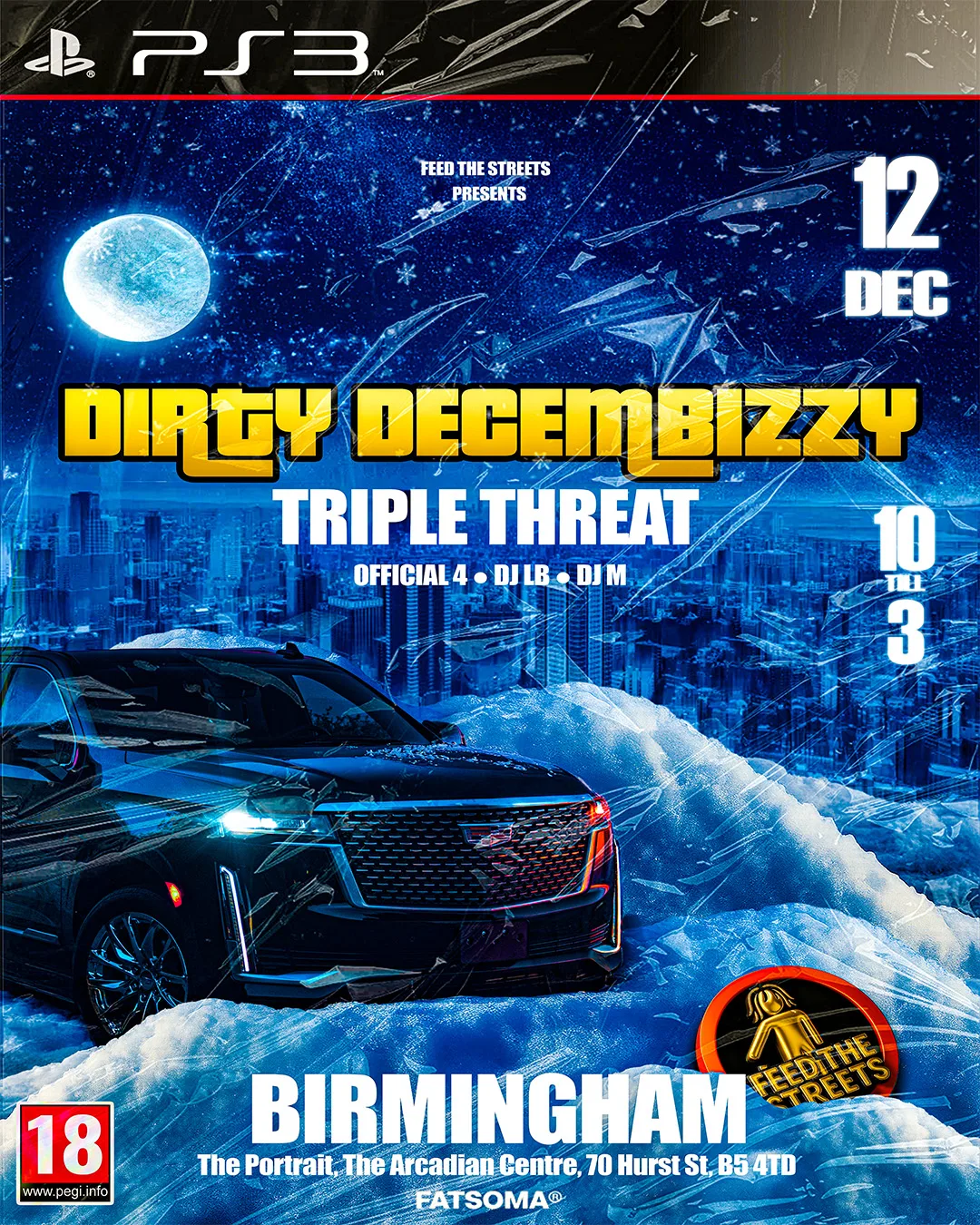 DIRTY DECEMBIZZY at Portrait Birmingham