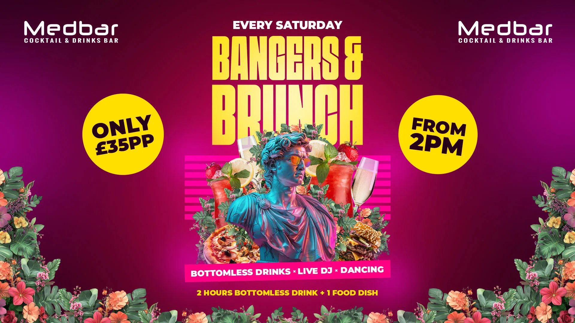 Bangers & Brunch [BOOK VIA WEBSITE]