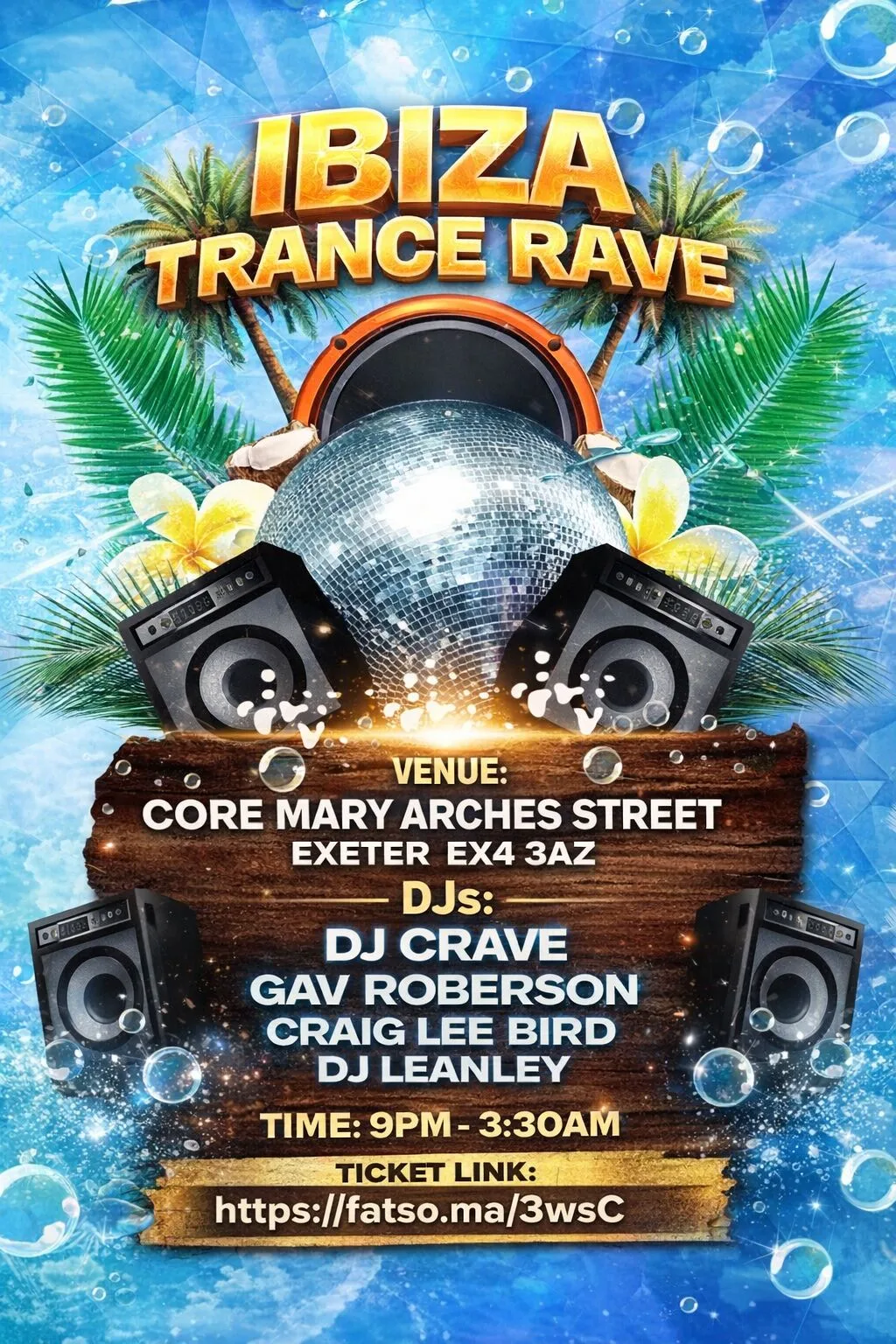 90s old skool rave at Core Exeter