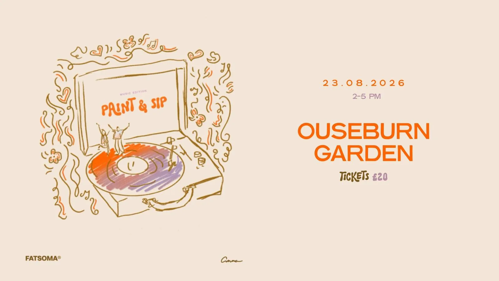 Paint and Sip Vol 9 at Ouseburn Garden