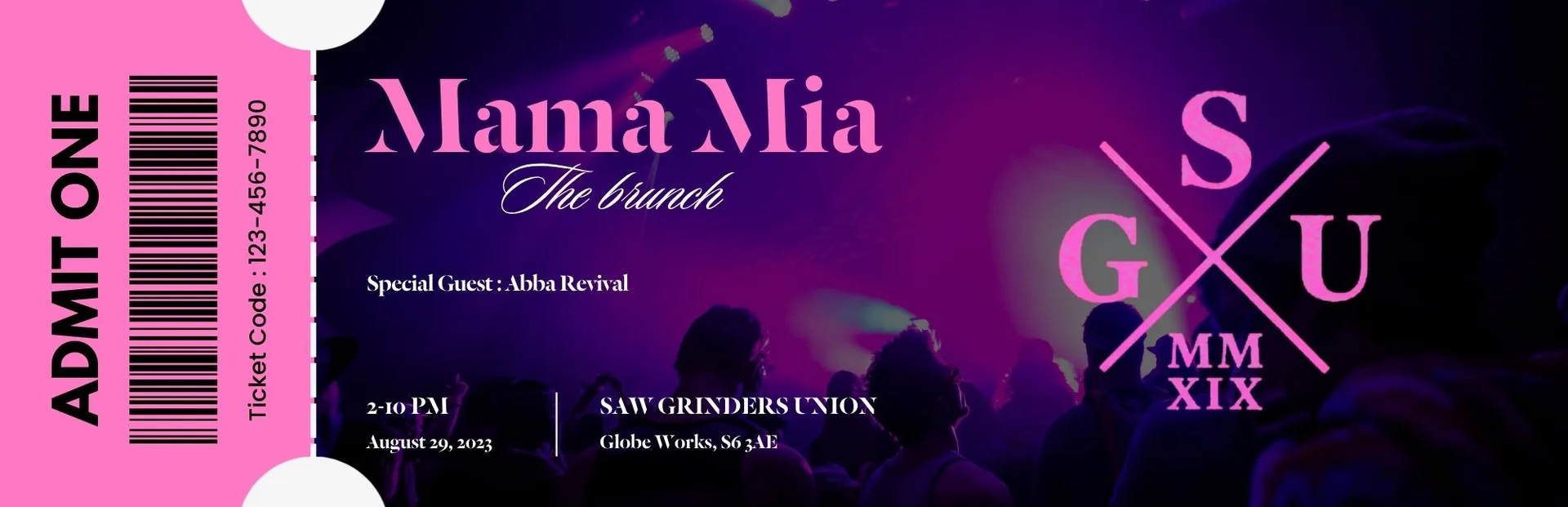 Mama Mia The Brunch at Saw Grinders Union