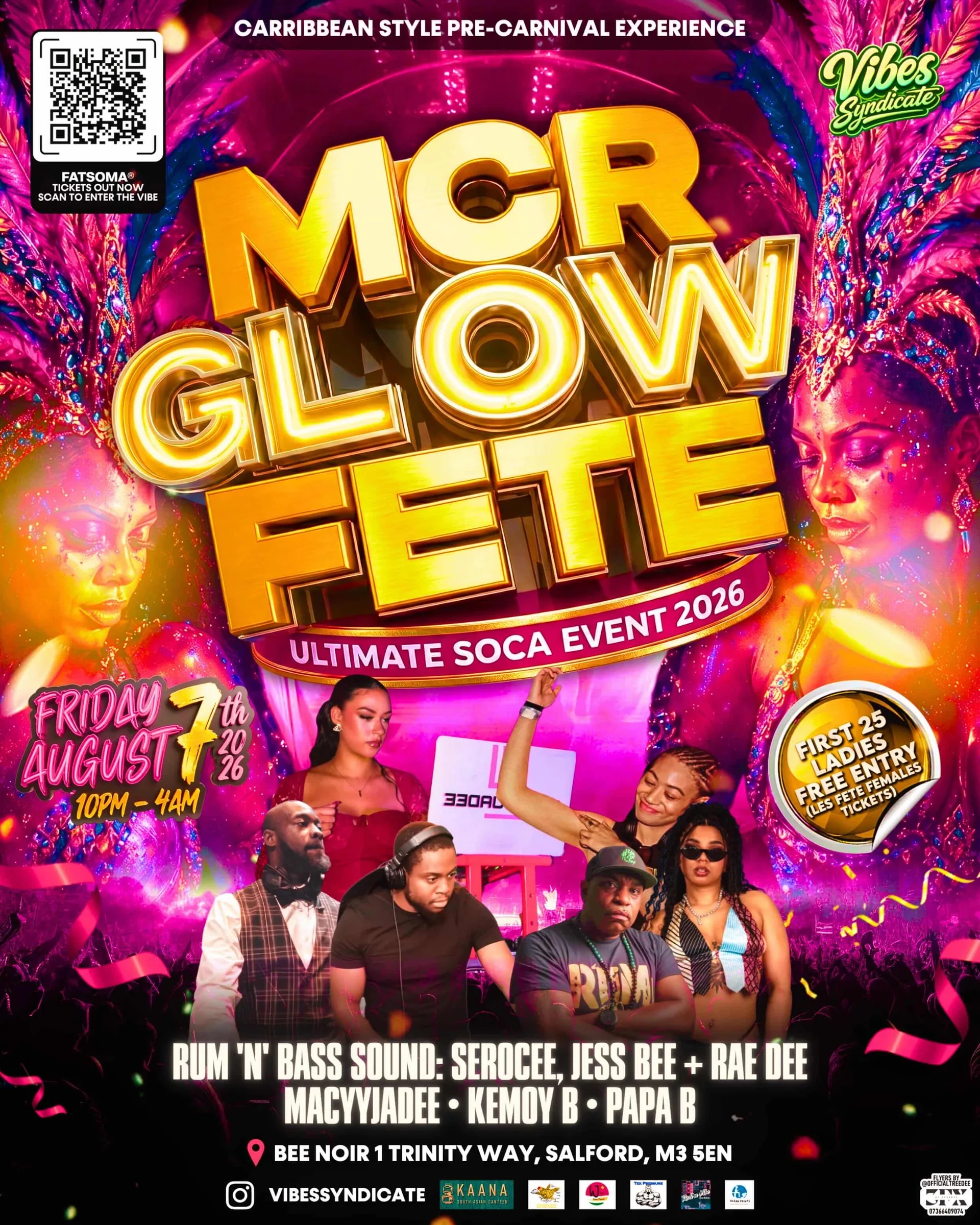 MCR GLOW FETE 2026 at Bee Noir Manchester