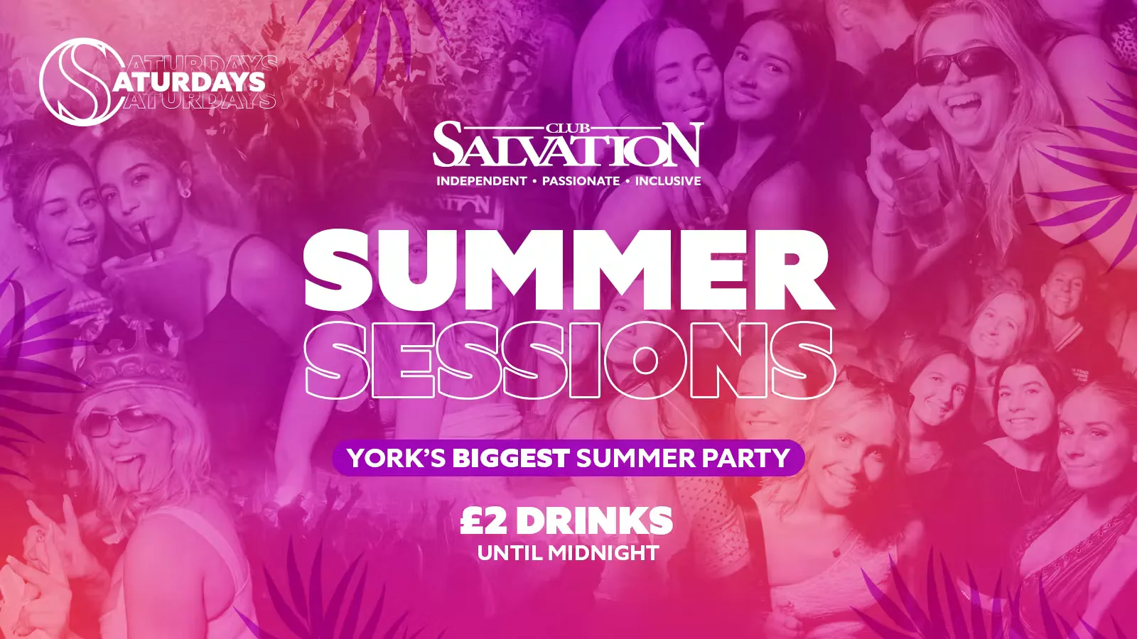 SALVATION SATURDAYS: Summer Sessions at Salvation