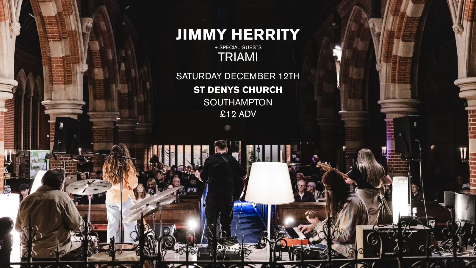 Jimmy Herrity. 12/12/26 - St Denys Church, Southampton. at St Denys Parish Church
