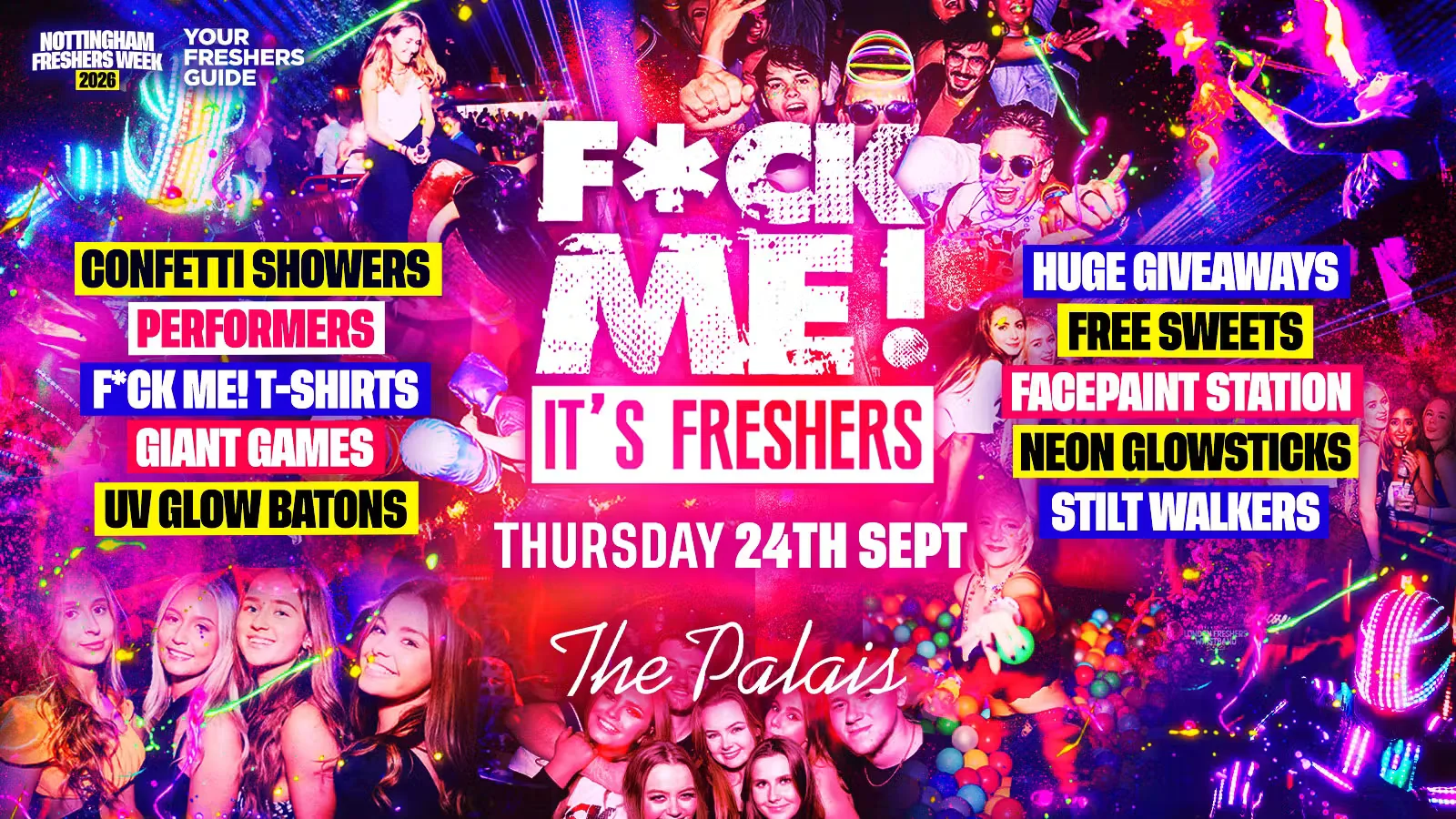 F*CK ME It's Freshers | Nottingham Freshers 2026 - Third Release Selling Fast ⚡️