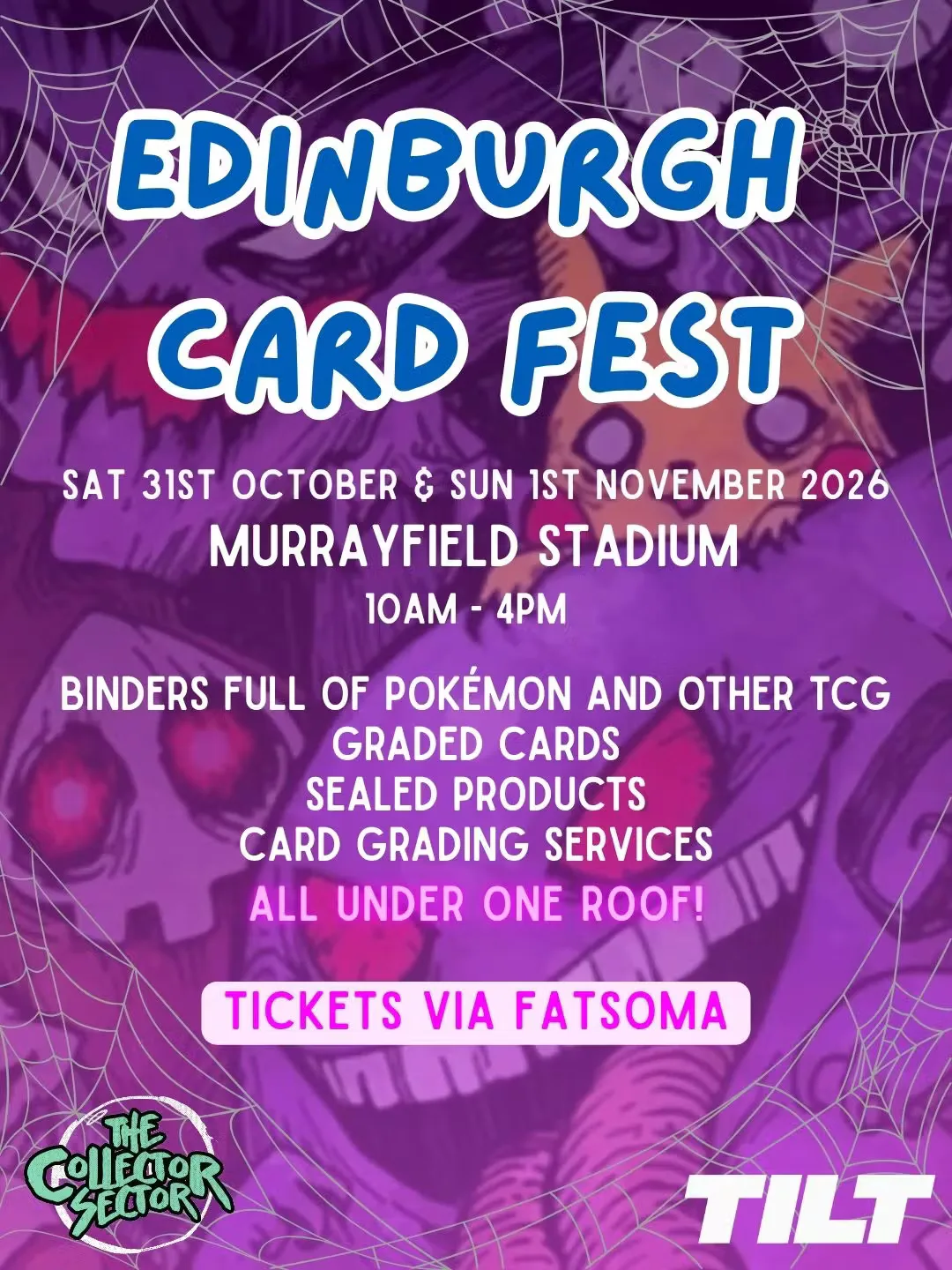 🏴󠁧󠁢󠁳󠁣󠁴󠁿🎃Edinburgh Card Fest - Halloween Edition🎃🏴󠁧󠁢󠁳󠁣󠁴󠁿 at Scottish Gas Murrayfield Stadium