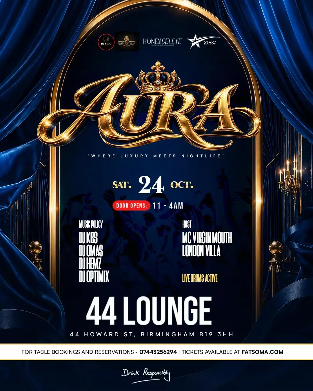 AURA at 44loungebirmingham